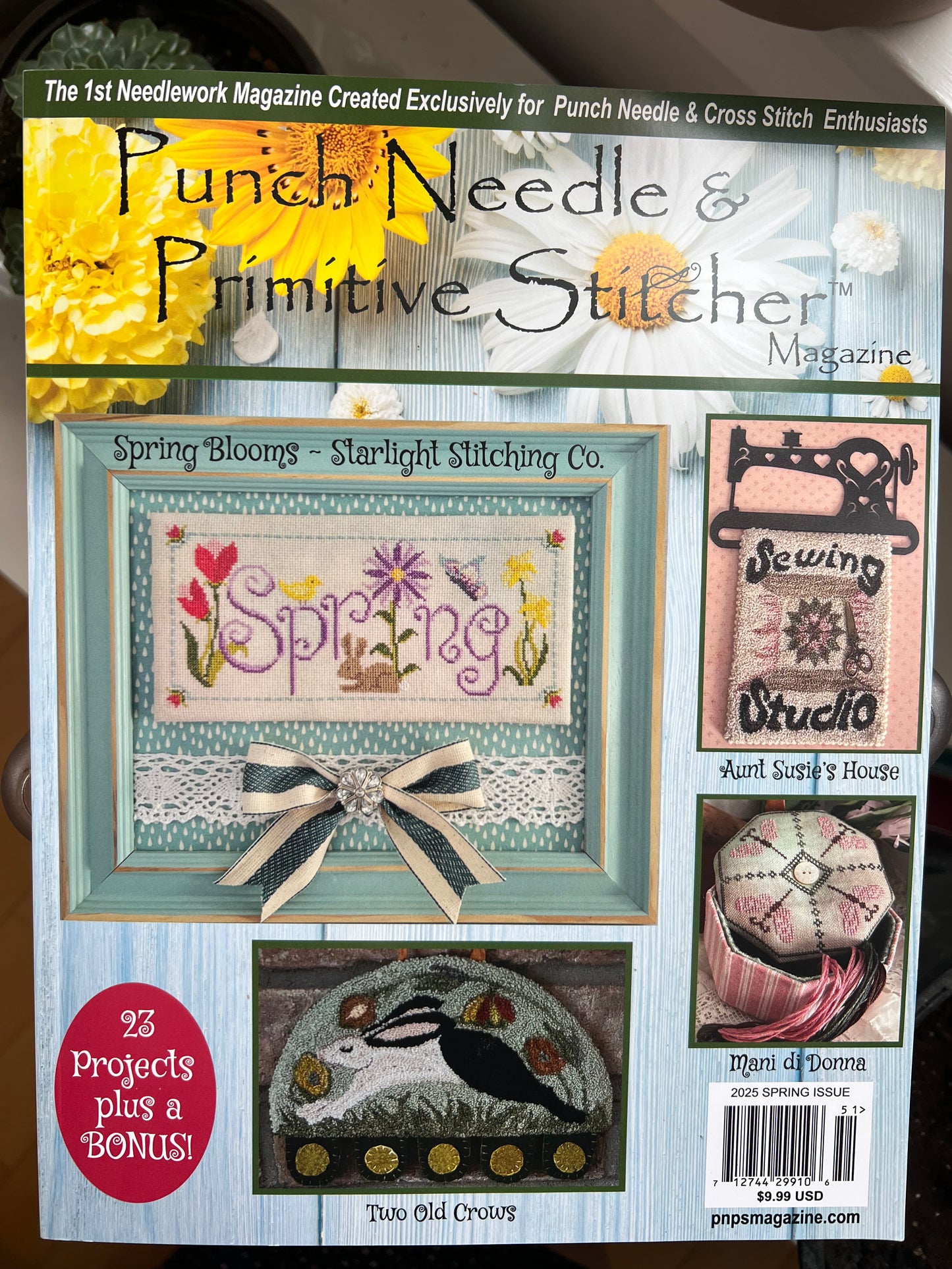 Punch Needle & Primitive Stitcher Magazine Spring 2025