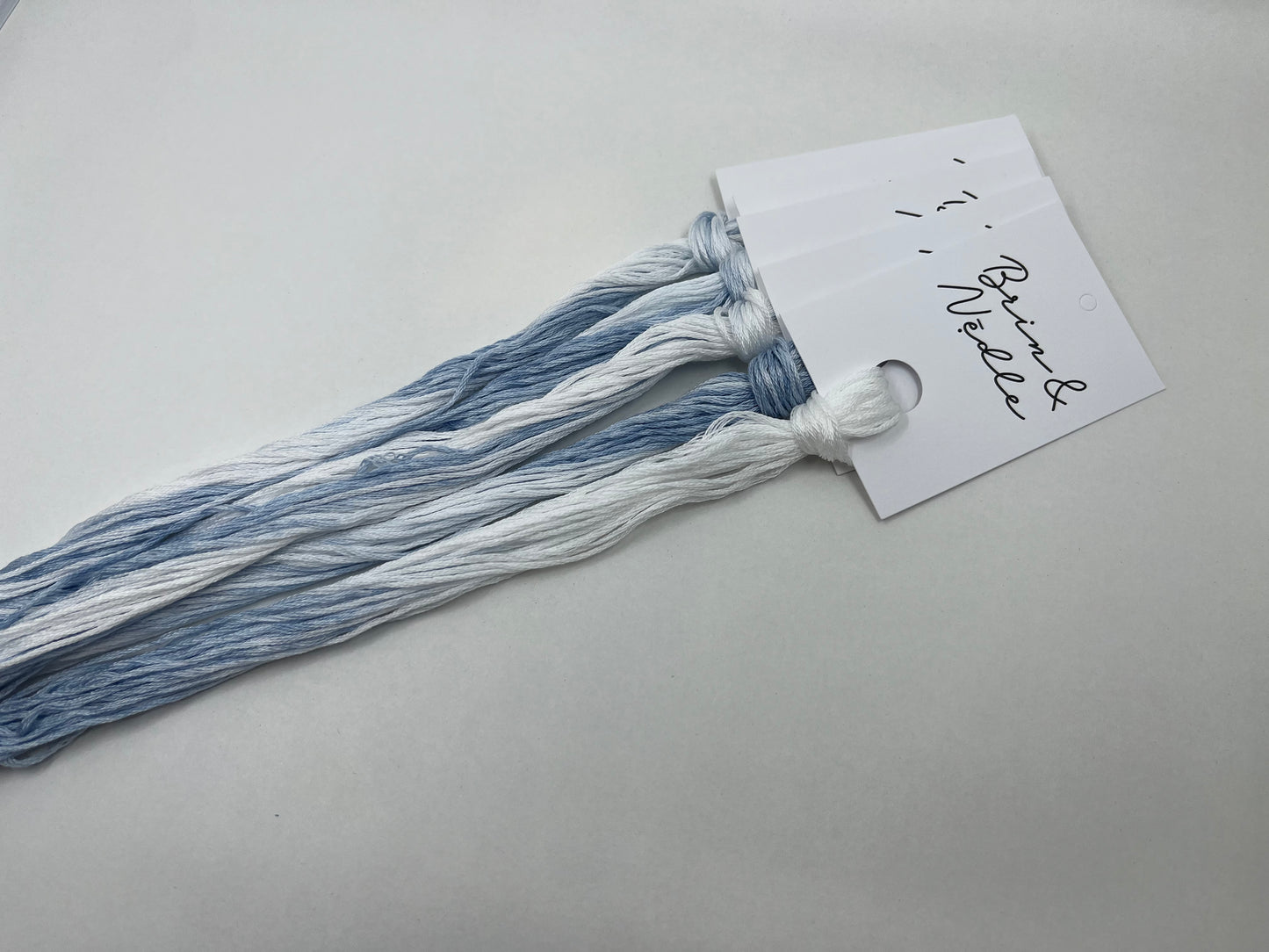 Hand Dyed Floss - Snowmageddon 2020