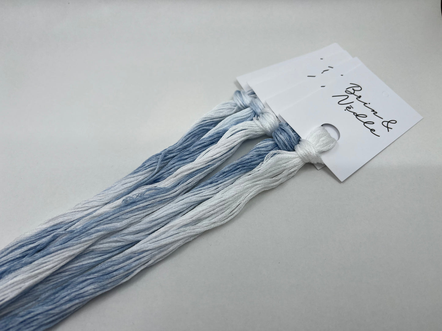 Hand Dyed Floss - Snowmageddon 2020