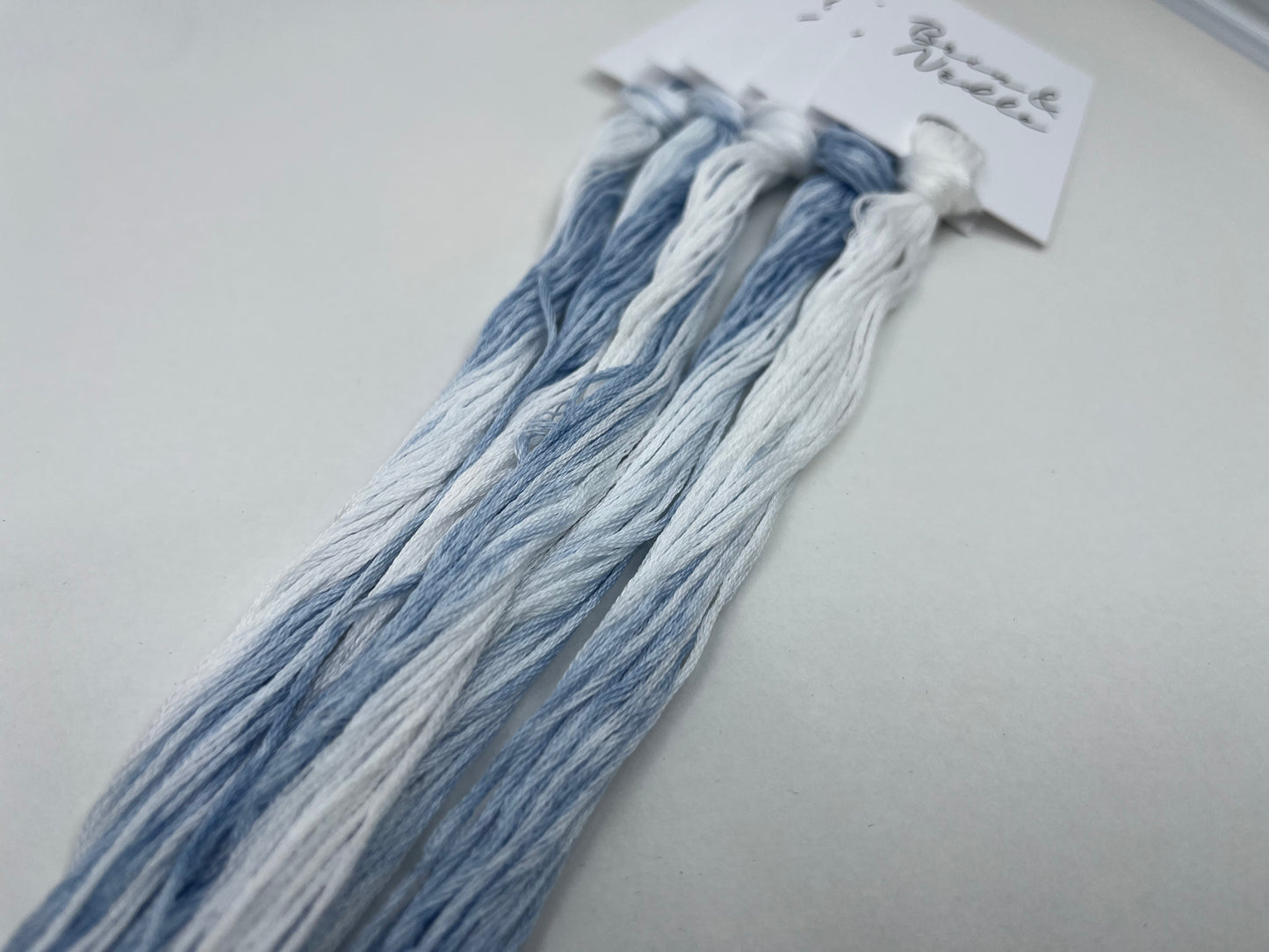 Hand Dyed Floss - Snowmageddon 2020