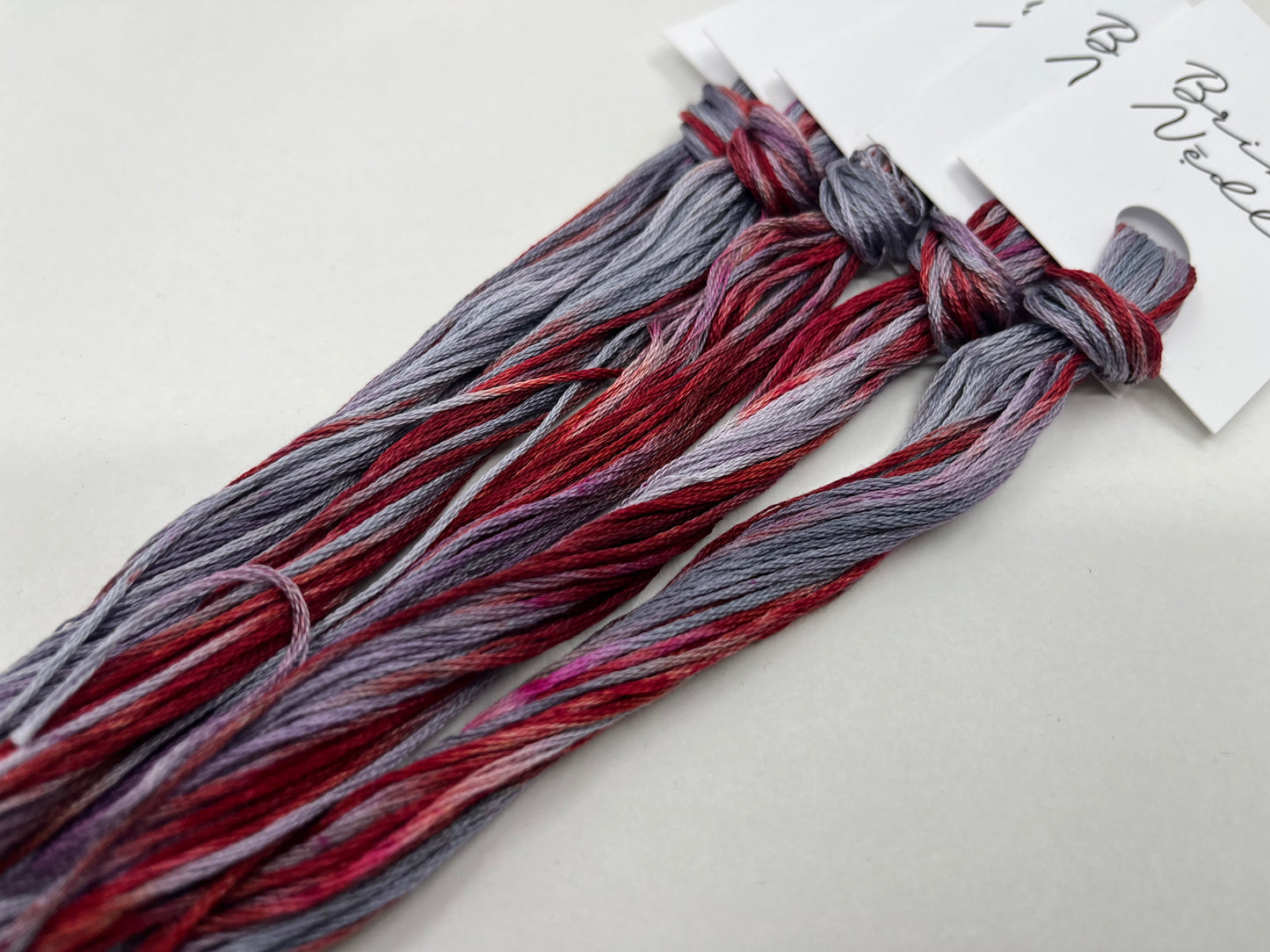 Hand Dyed Floss - Sailors Warning