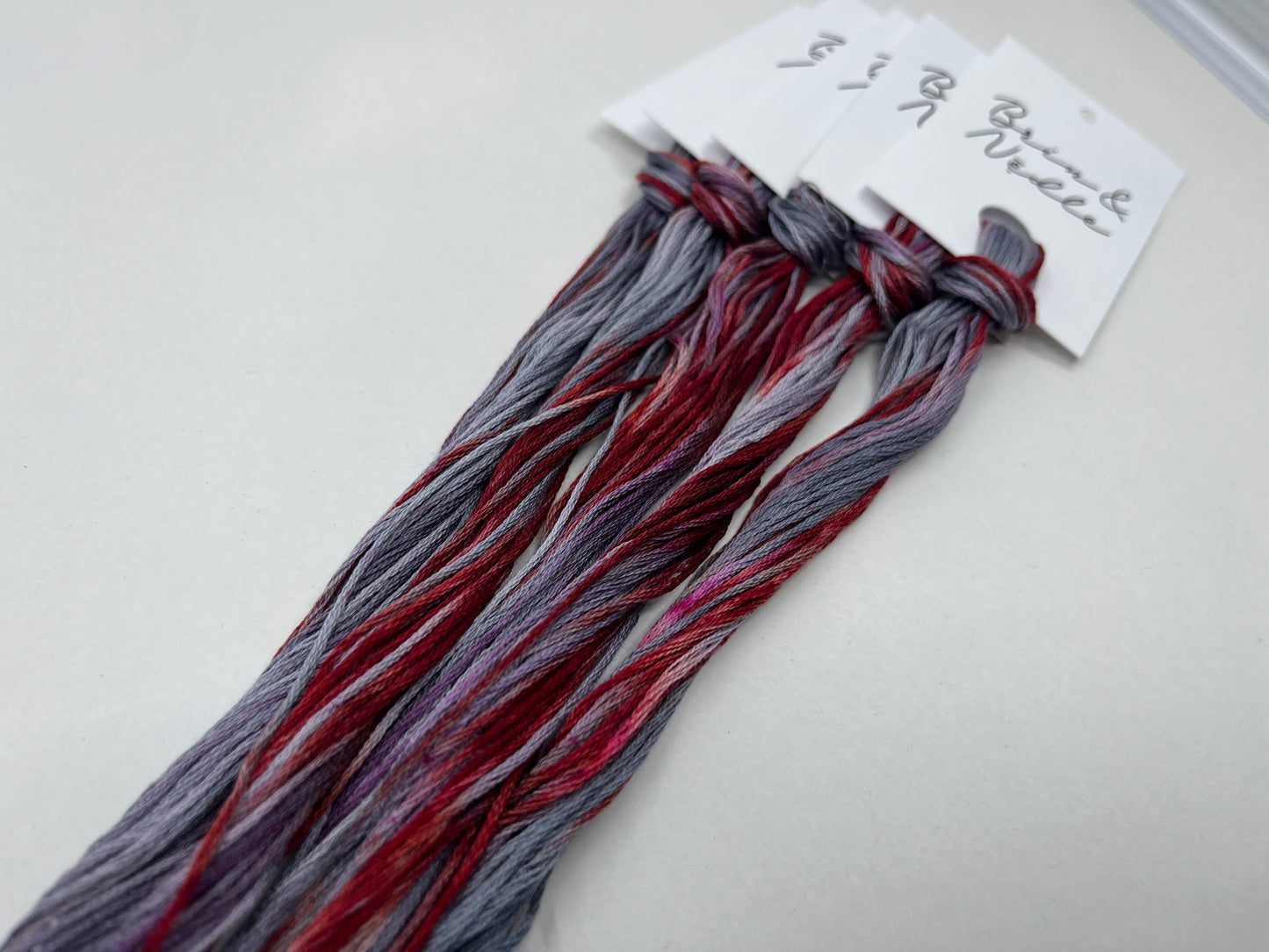 Hand Dyed Floss - Sailors Warning