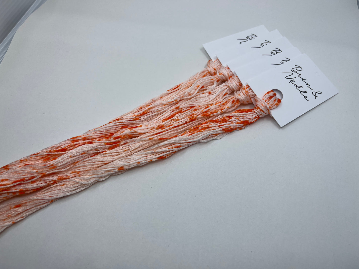 Hand Dyed Floss - Crunchy, Watery, Mushy