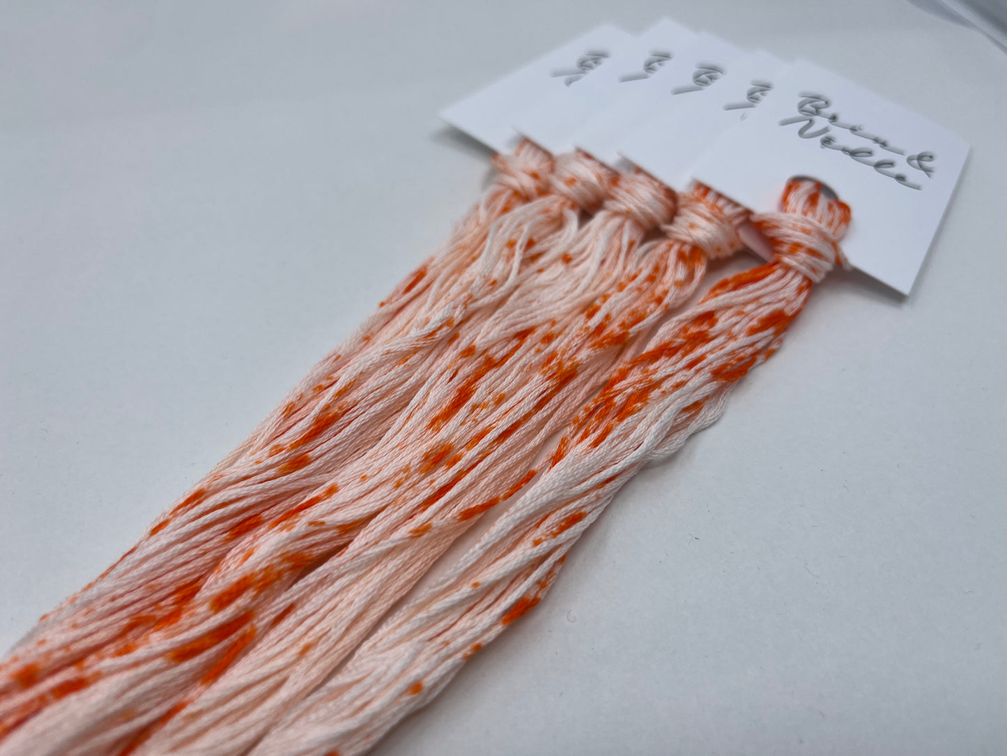 Hand Dyed Floss - Crunchy, Watery, Mushy