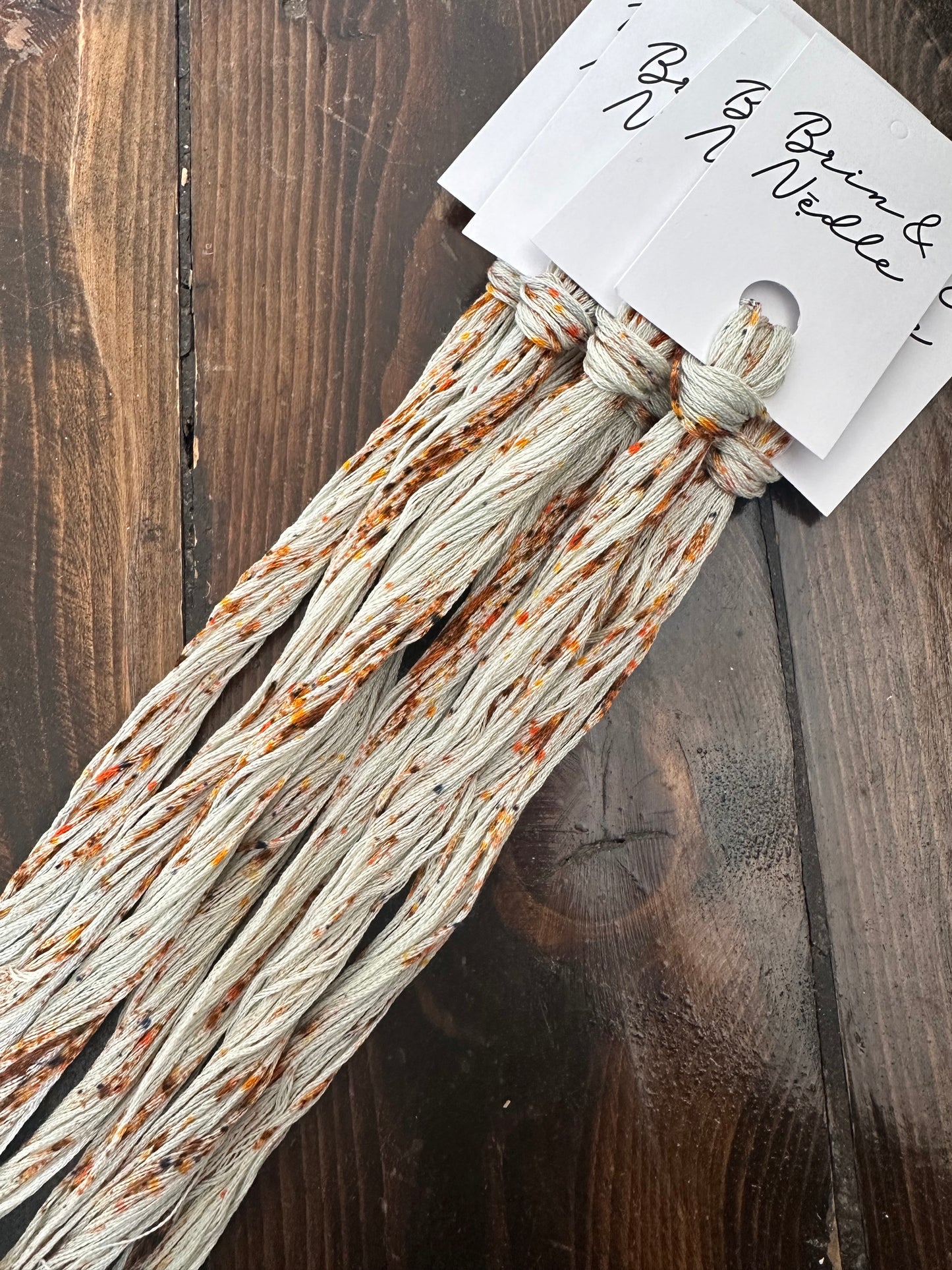 Hand Dyed Floss - The Arse Fell Rait Outofer