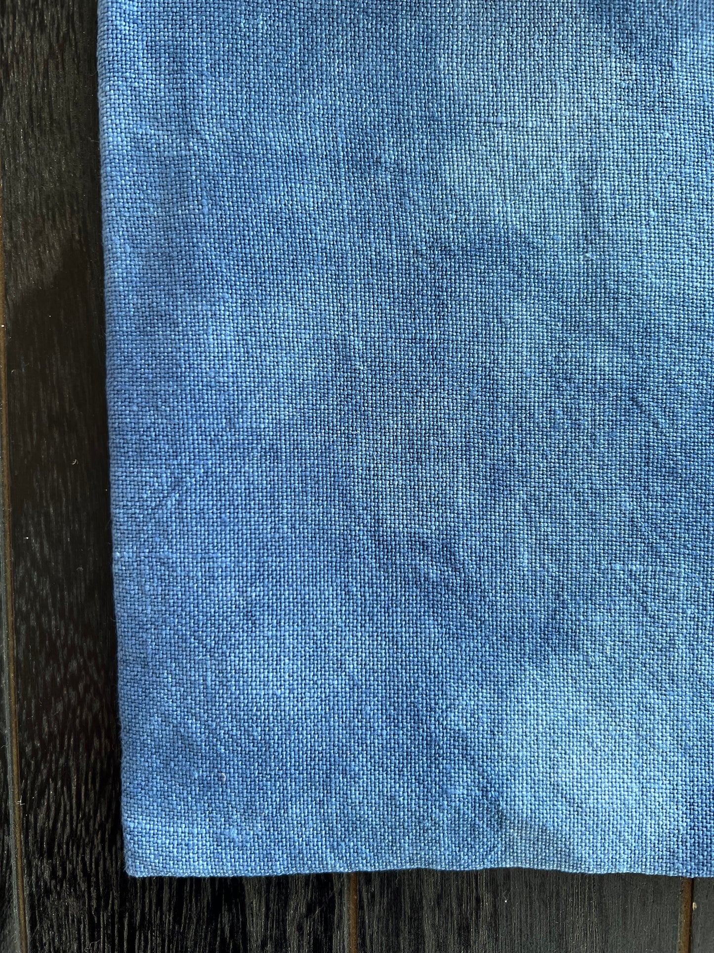 32 Count Linen 'Midnight on the Bay' Hand Dyed Cross Stitch Fabric