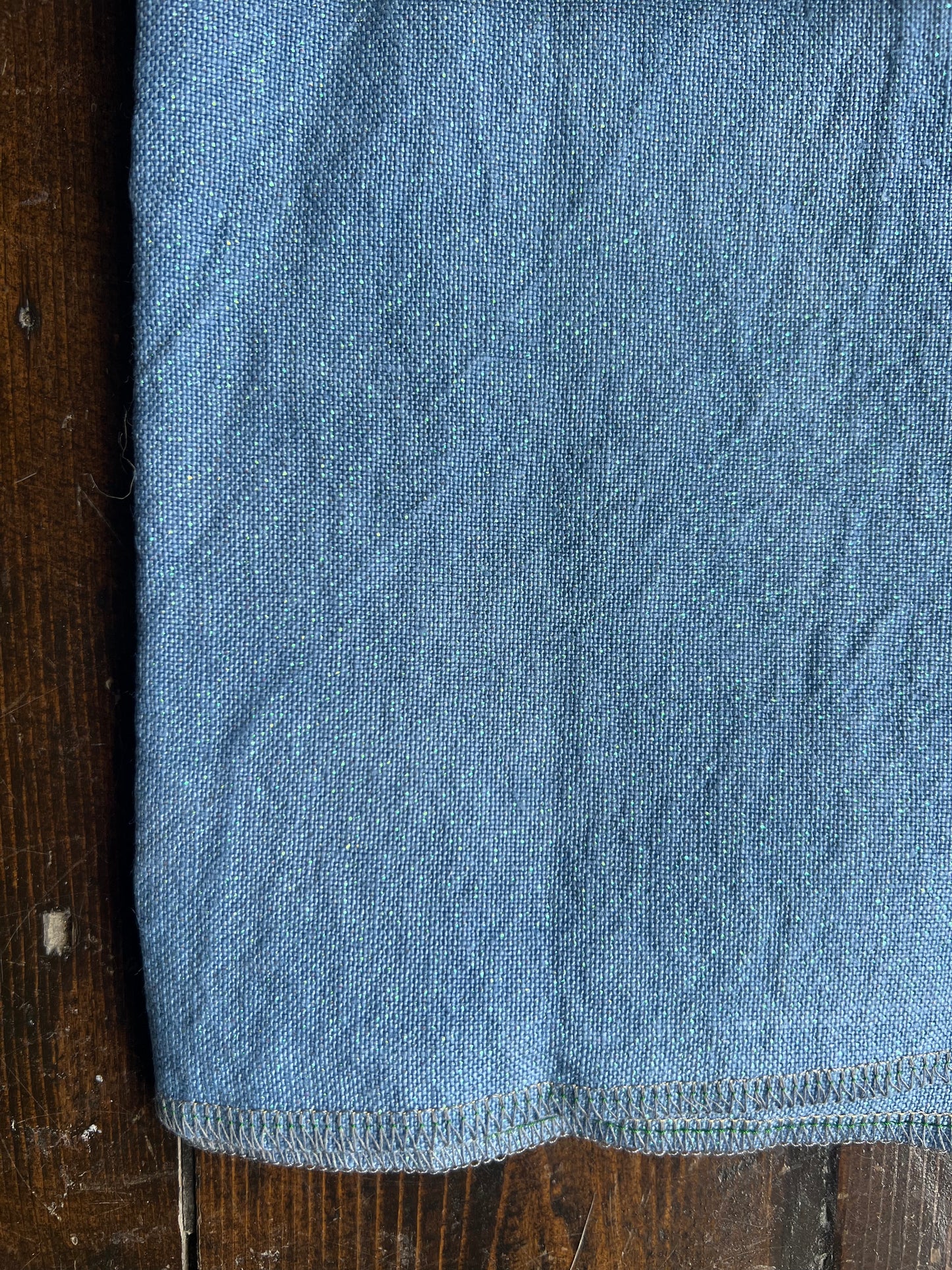 32 Count Linen 'Fadders Coveralls' OOAK (One of a Kind) Hand Dyed Cross Stitch Fabric