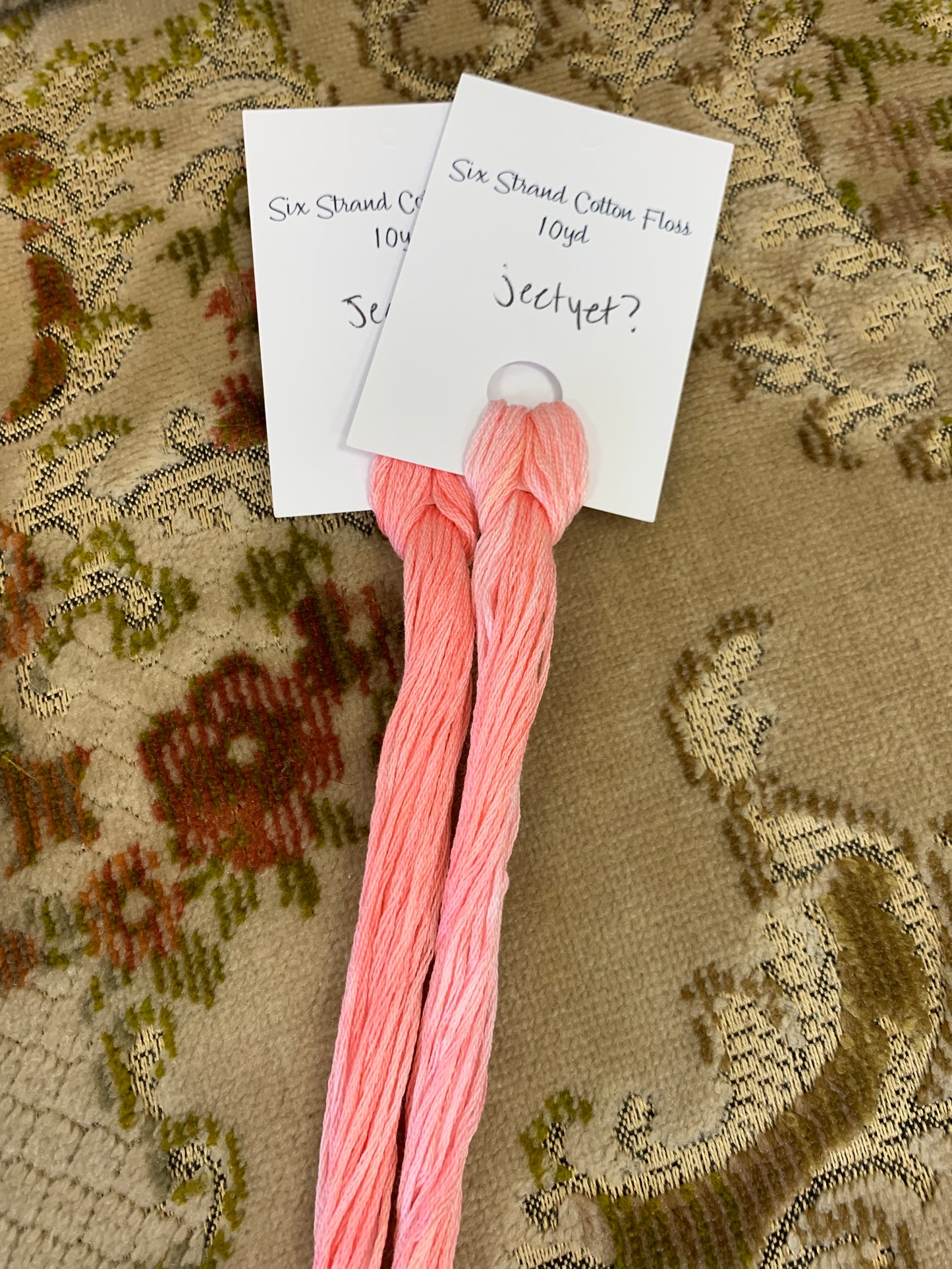 Hand Dyed Floss - Jeetyet?