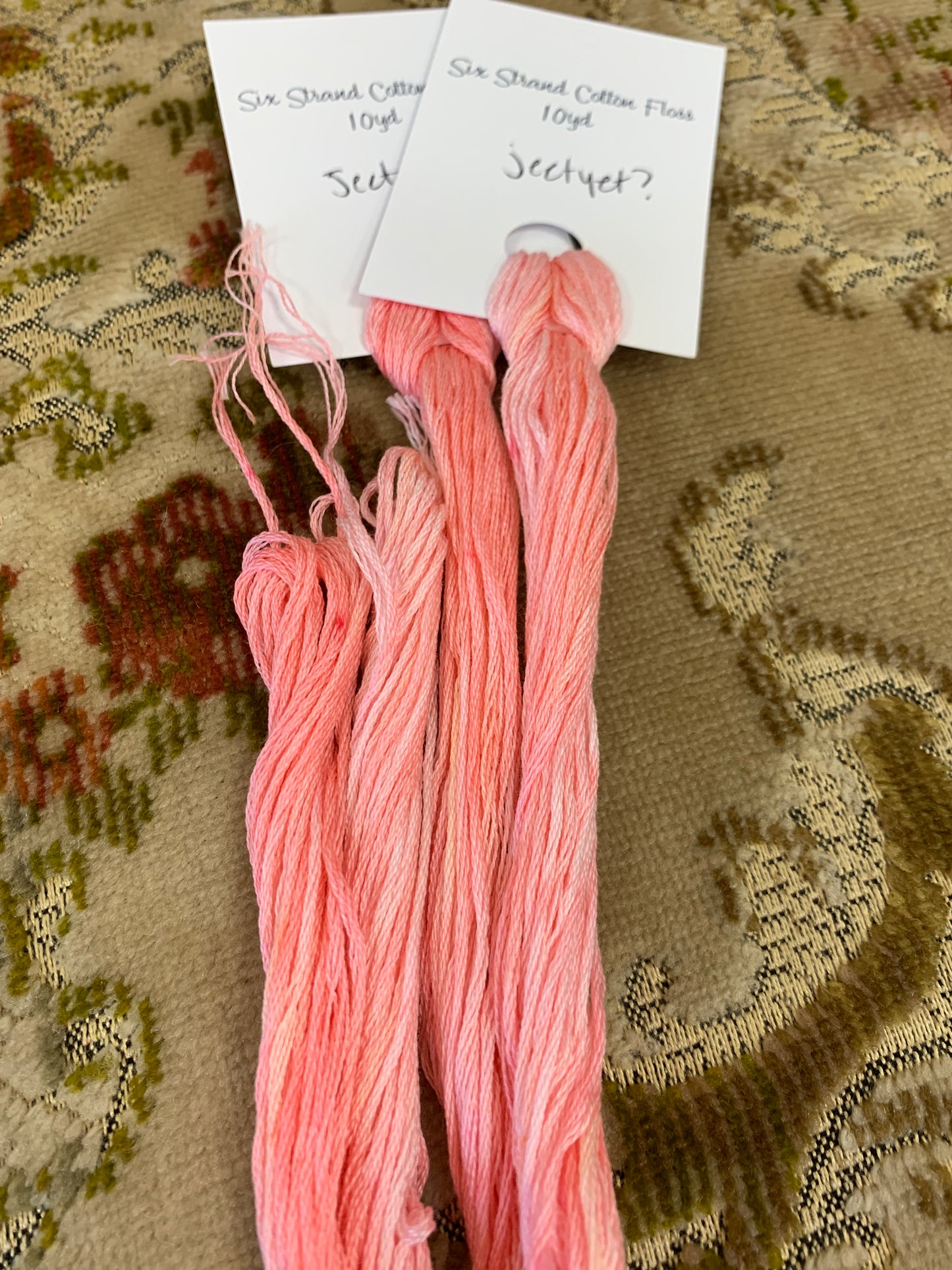 Hand Dyed Floss - Jeetyet?