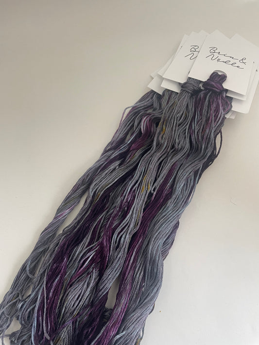 Hand Dyed Floss - Mermaid Purses