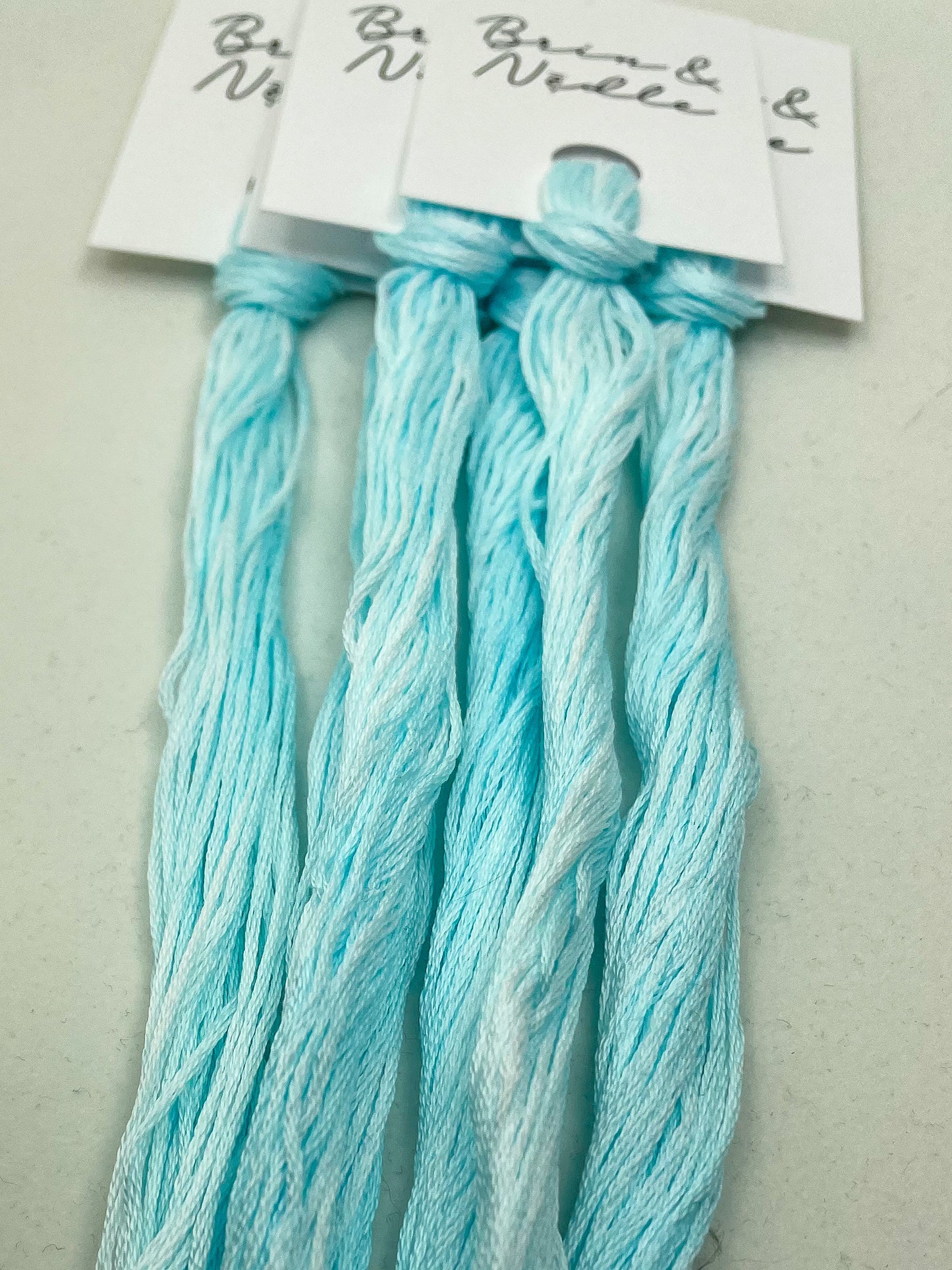 Hand Dyed Floss - Iceberg Alley