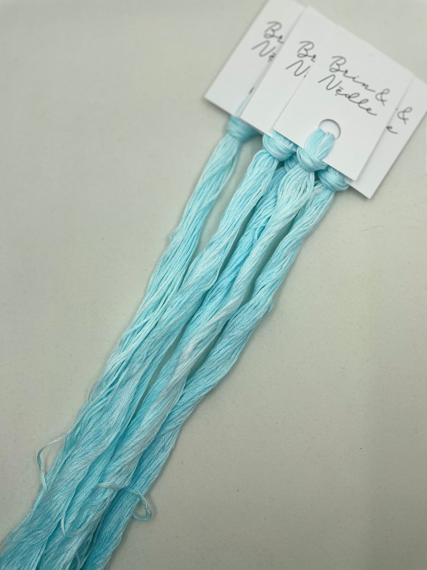 Hand Dyed Floss - Iceberg Alley