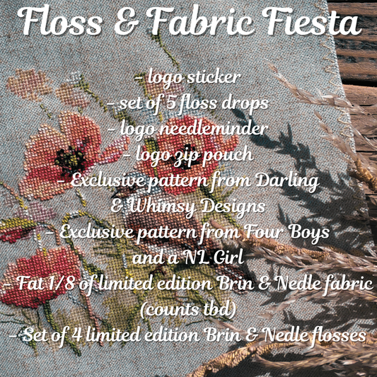 Floss & Fabric Fiesta Exclusive!