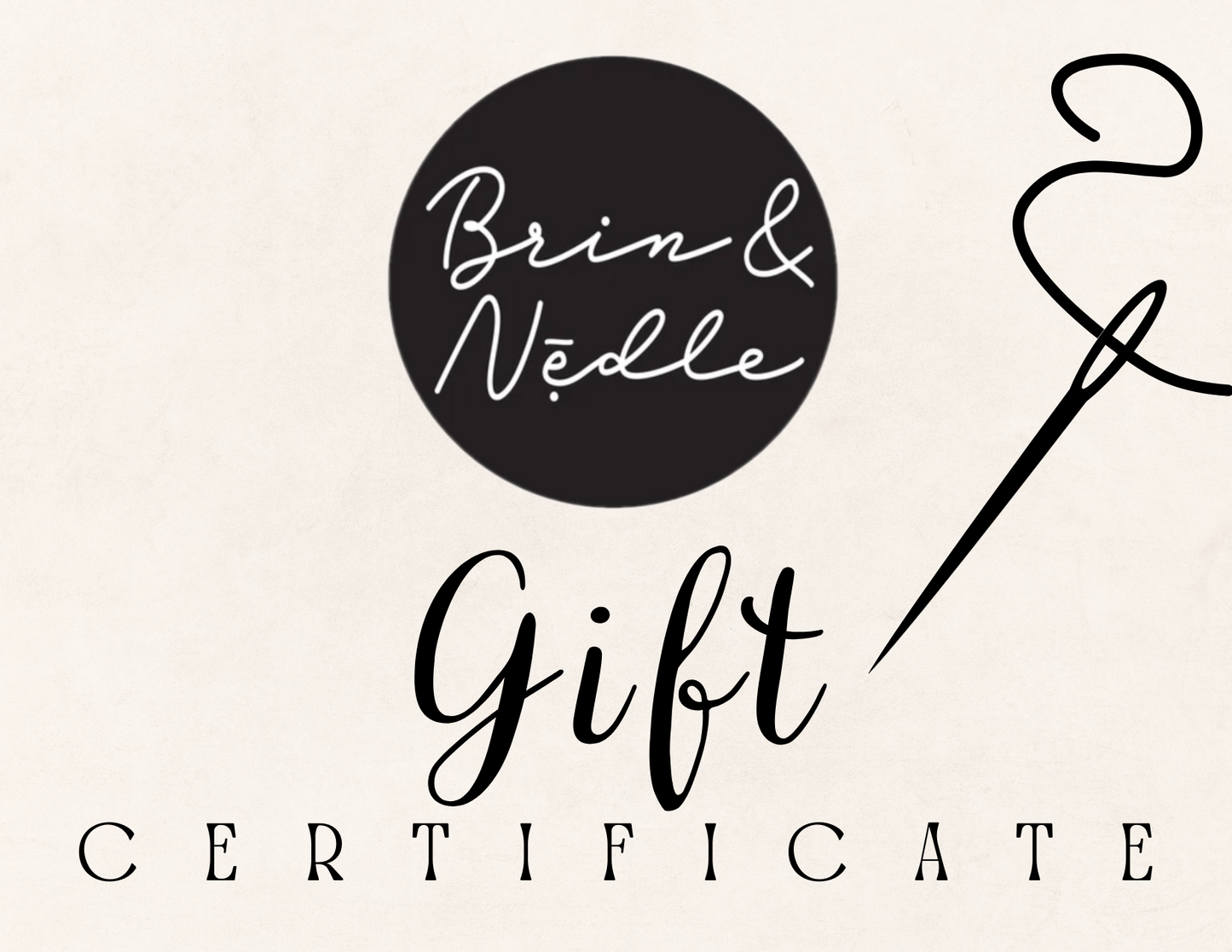 Gift Certificate