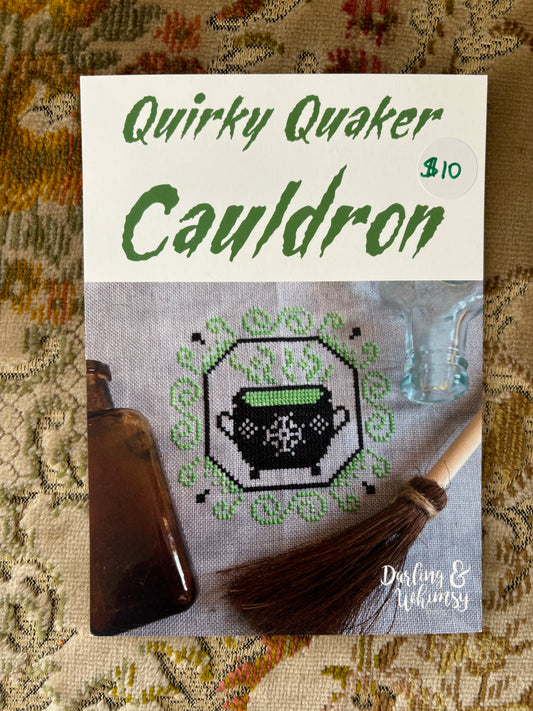 Quirky Quaker Cauldron - Darling & Whimsy Designs