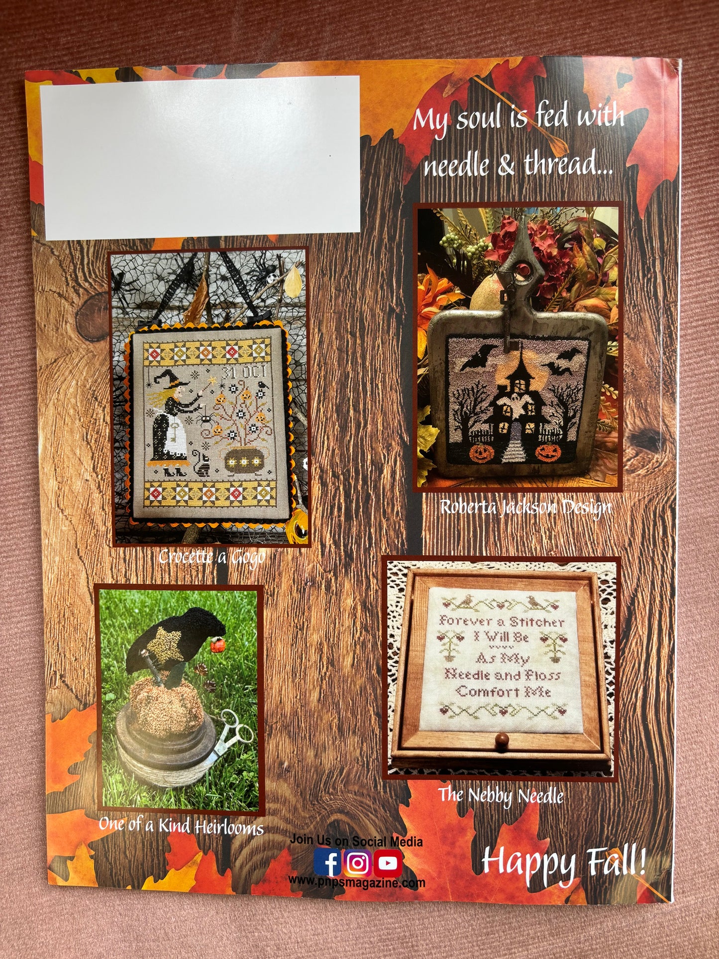 Punch Needle & Primitive Stitcher Magazine - Fall 2024 Issue