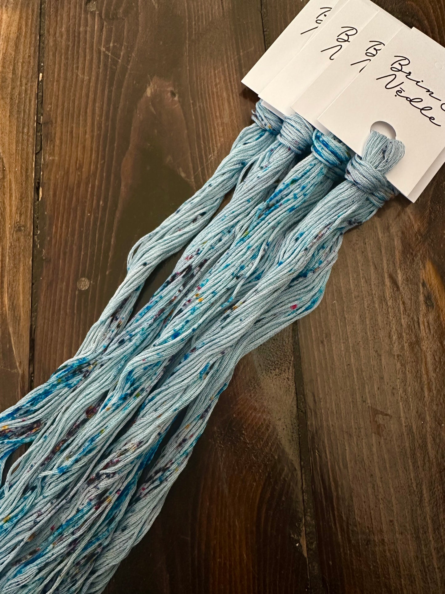 Hand Dyed Floss - It Always Rains On Regatta Day