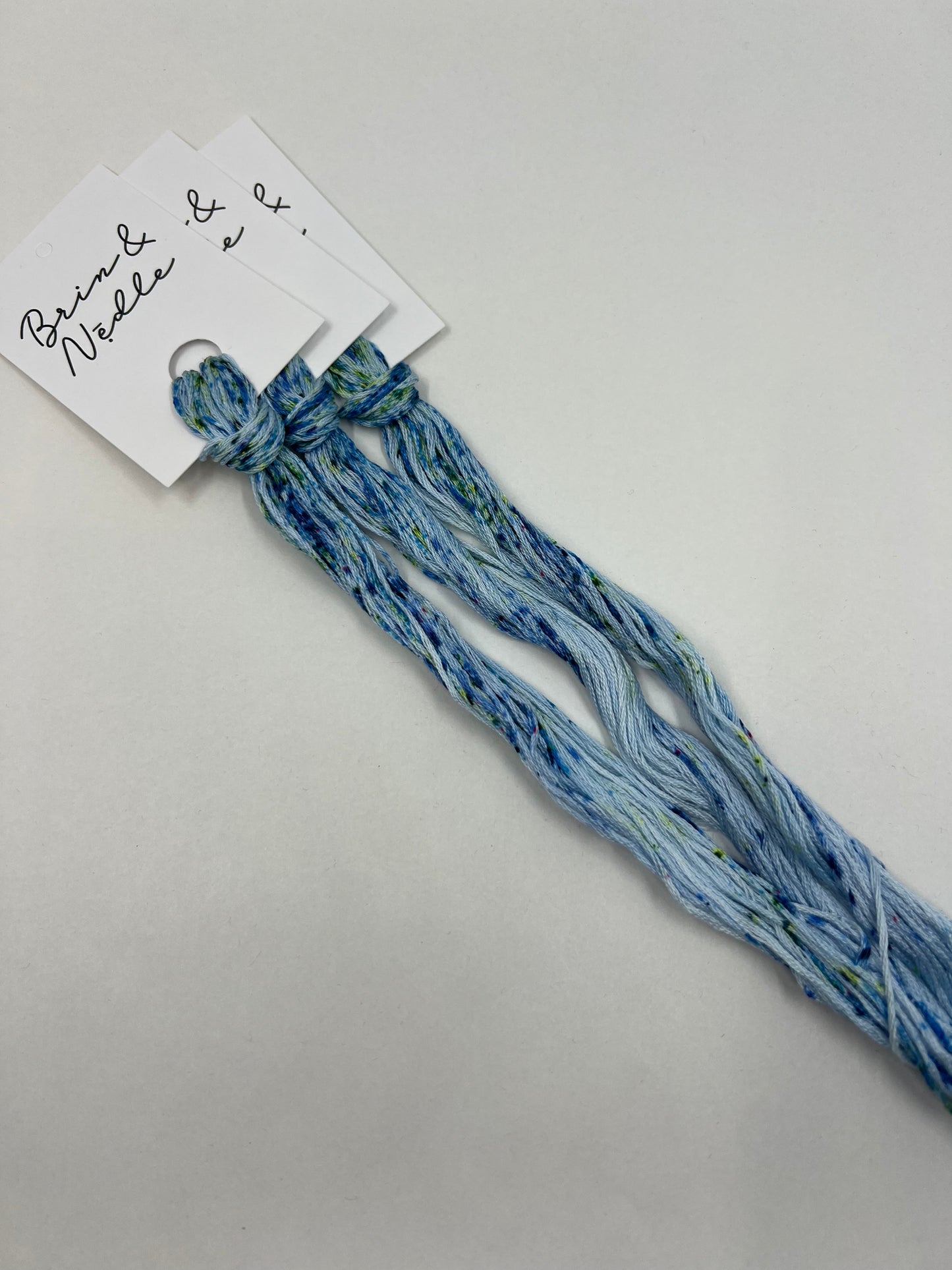 Hand Dyed Floss - Making A Snow B'y