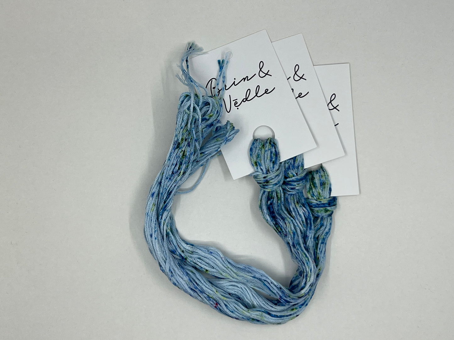 Hand Dyed Floss - Making A Snow B'y
