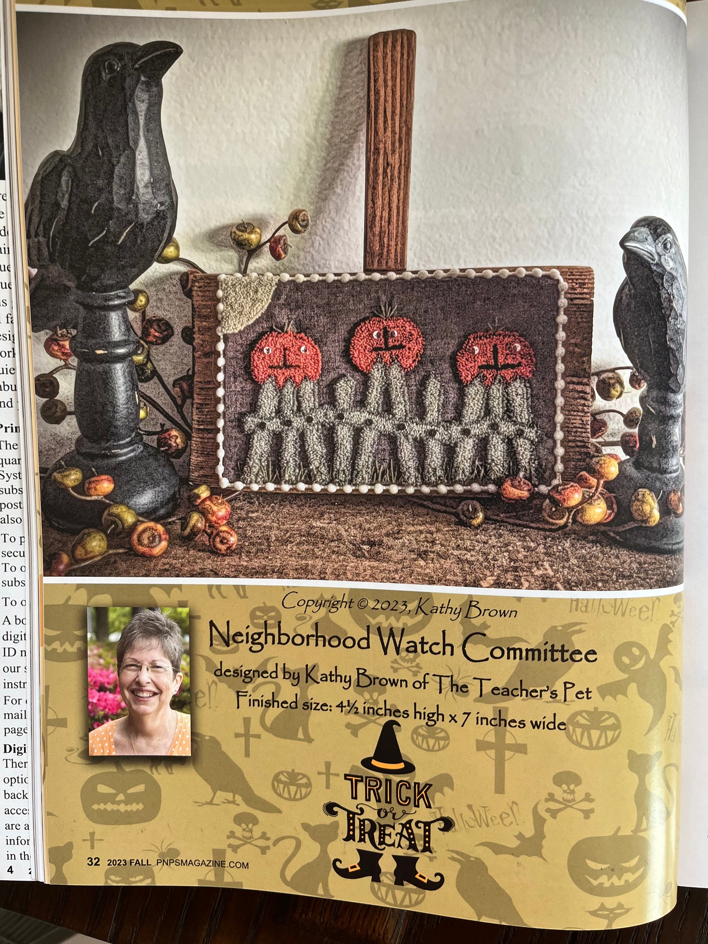 Punch Needle & Primitive Stitcher Magazine - Fall 2023 Issue - Now on SALE!