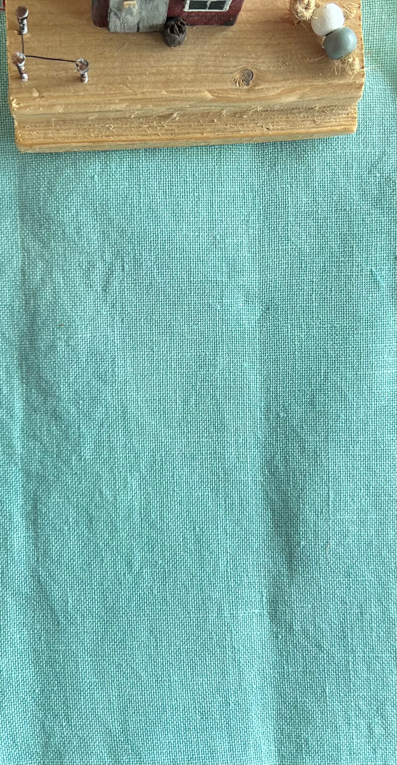 36 Count Linen 'Mermaid's Tail' Hand Dyed Cross Stitch Fabric