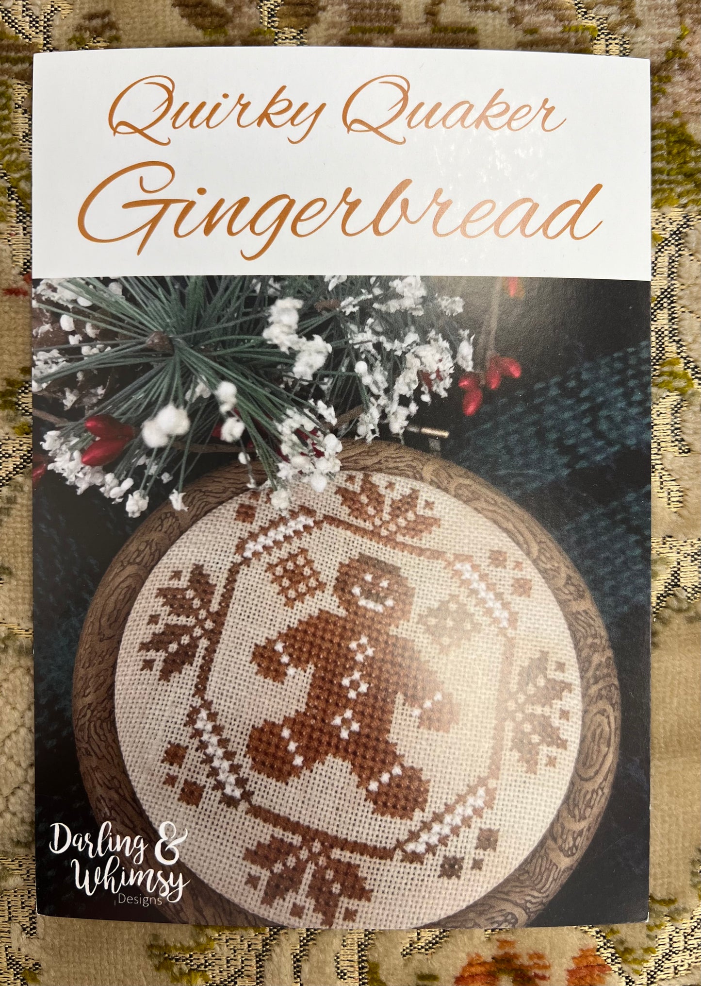 Quirky Quaker Gingerbread - Darling & Whimsy Designs