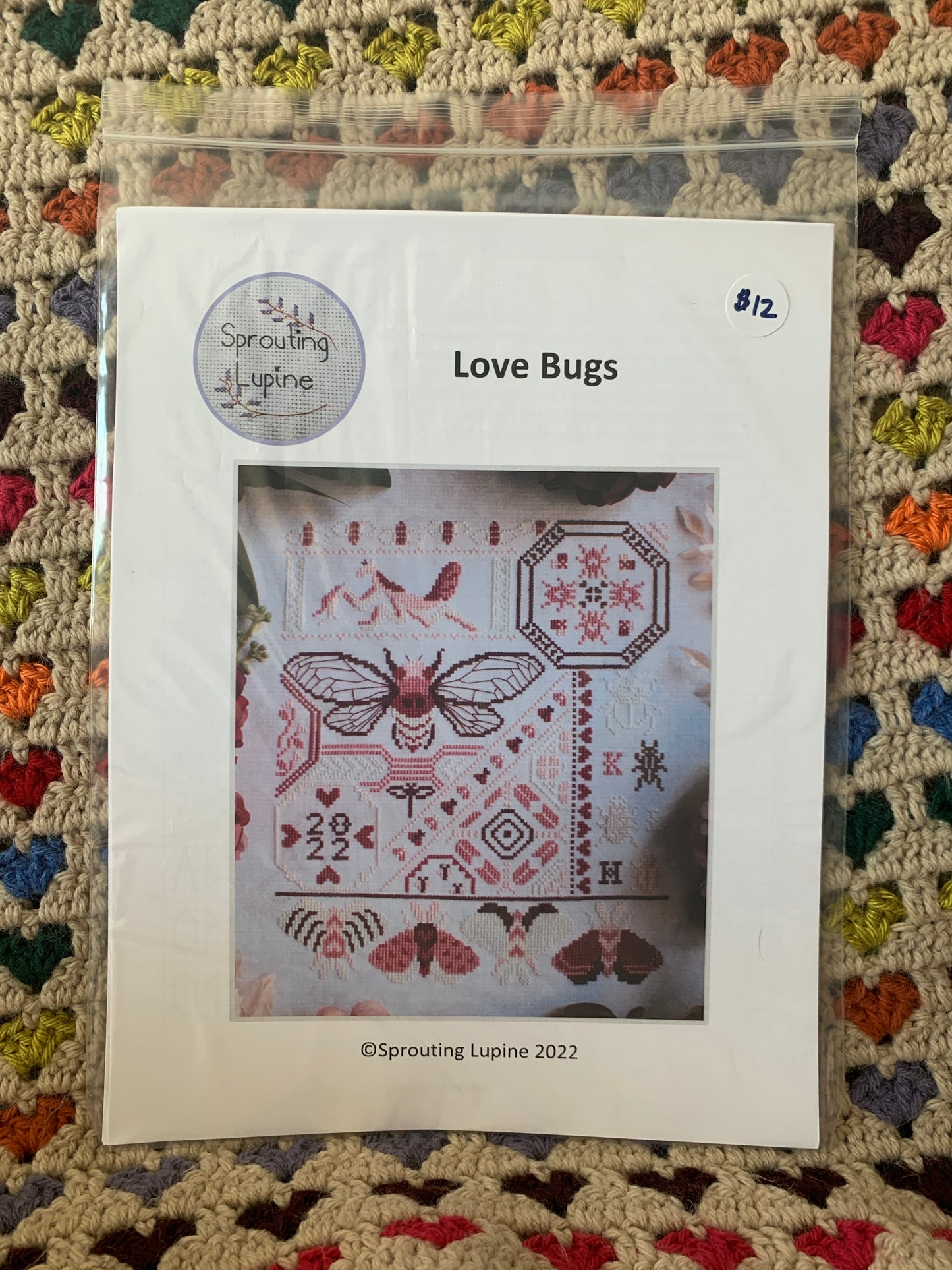 Love Bugs pattern - Sprouting Lupine