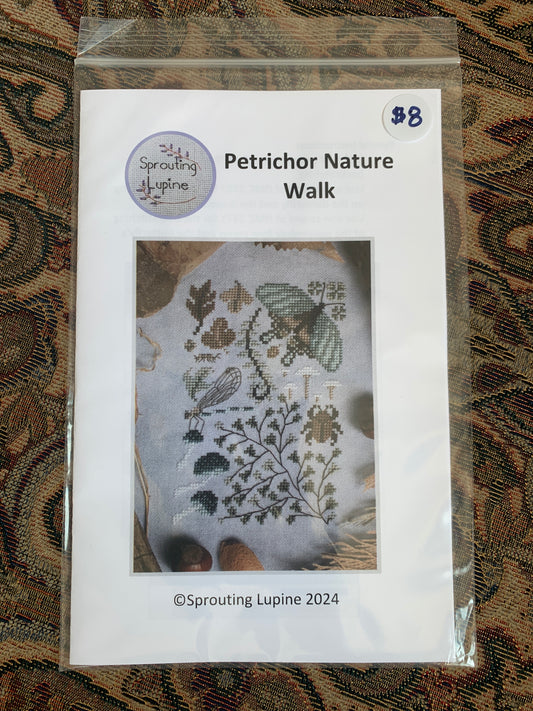 Petrichor Nature Walk pattern - Sprouting Lupine