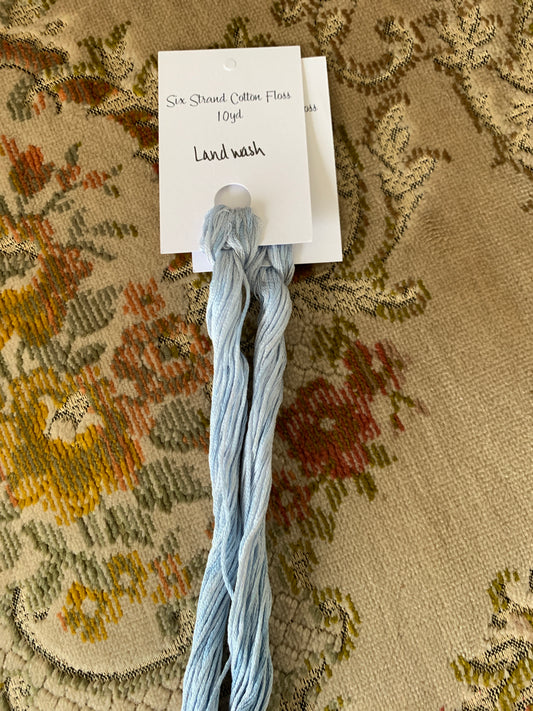 Hand Dyed Floss - Landwash