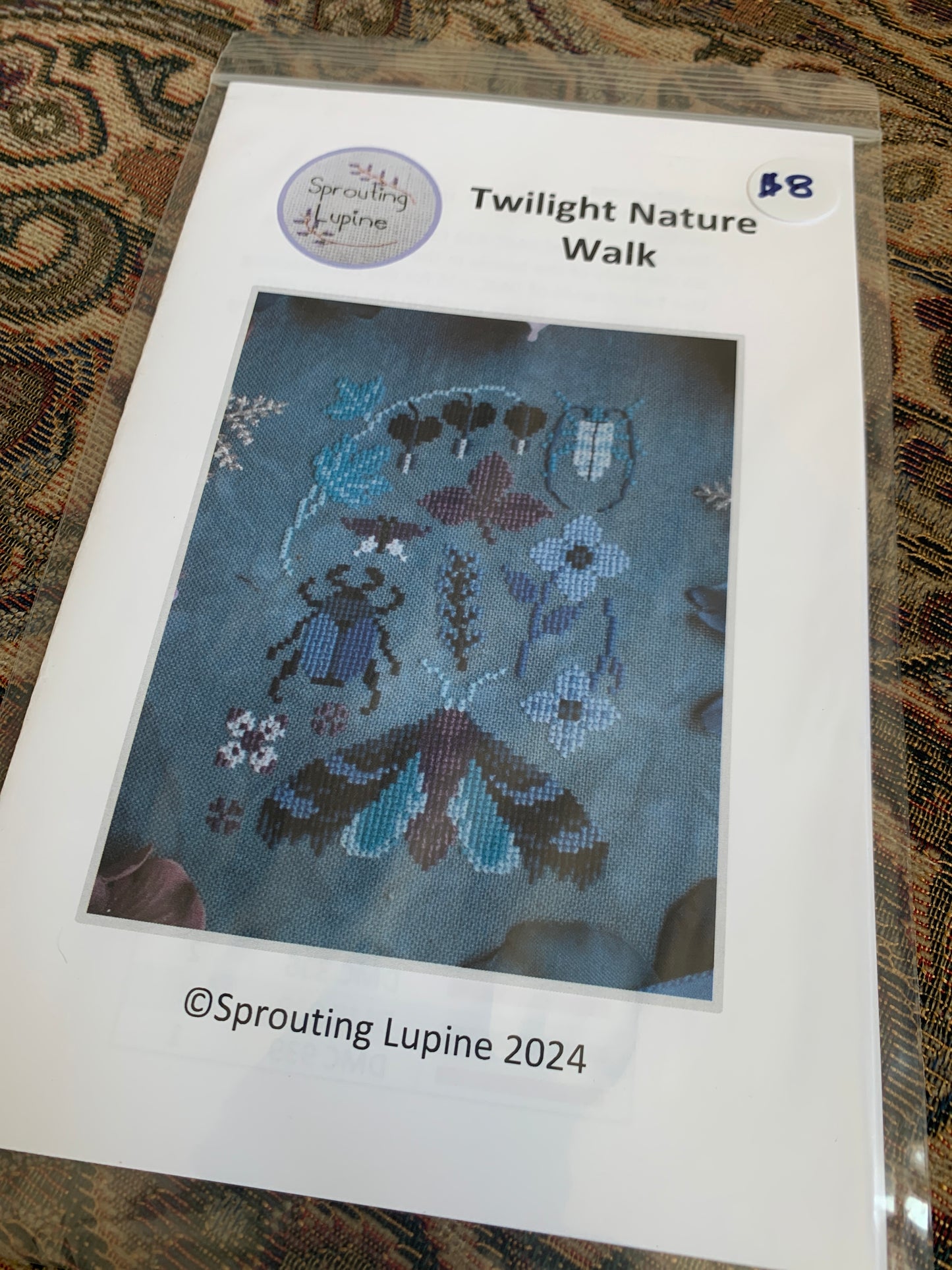 Twilight Nature Walk pattern - Sprouting Lupine