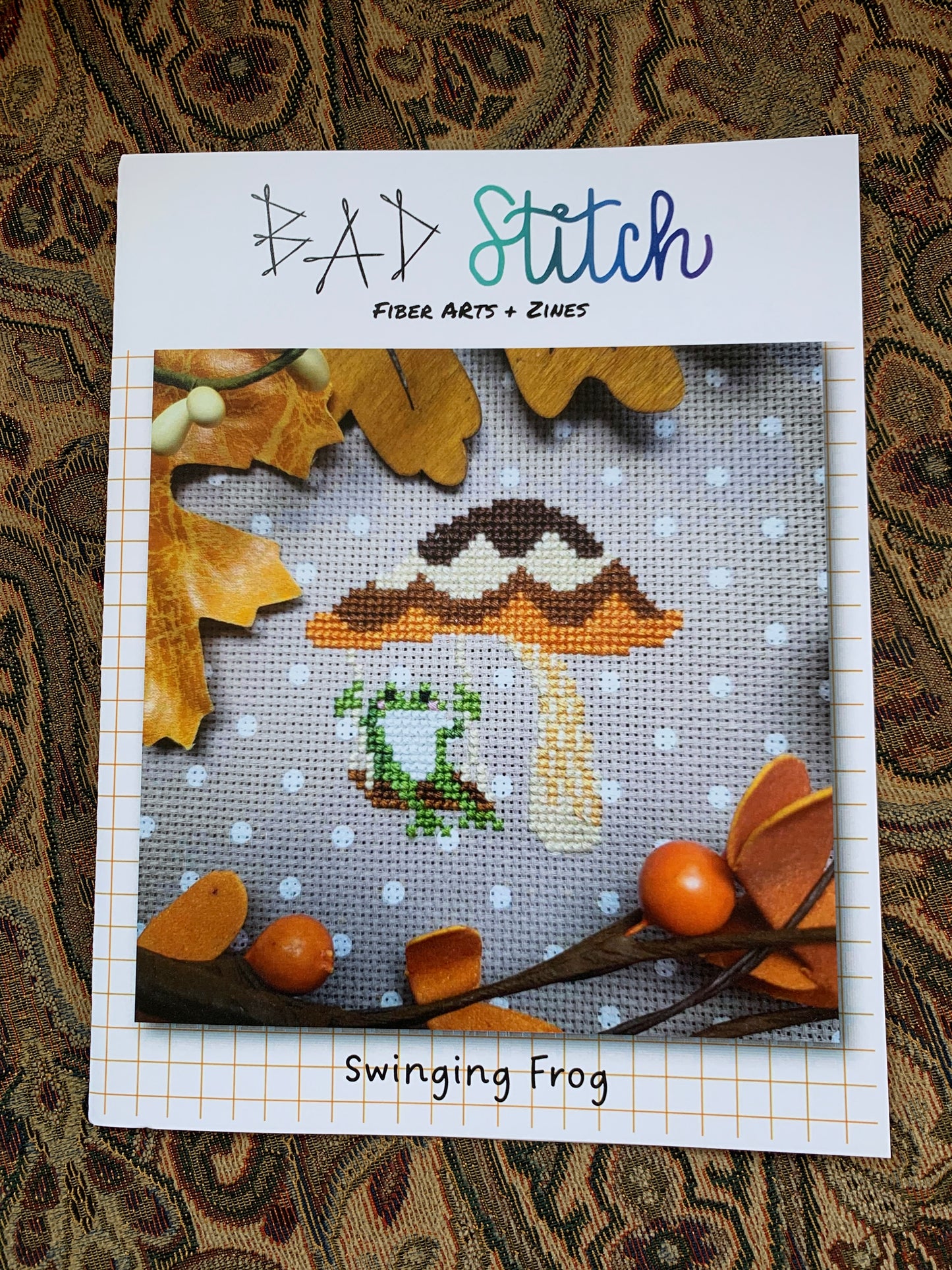 Swinging Frog pattern - BAD Stitch