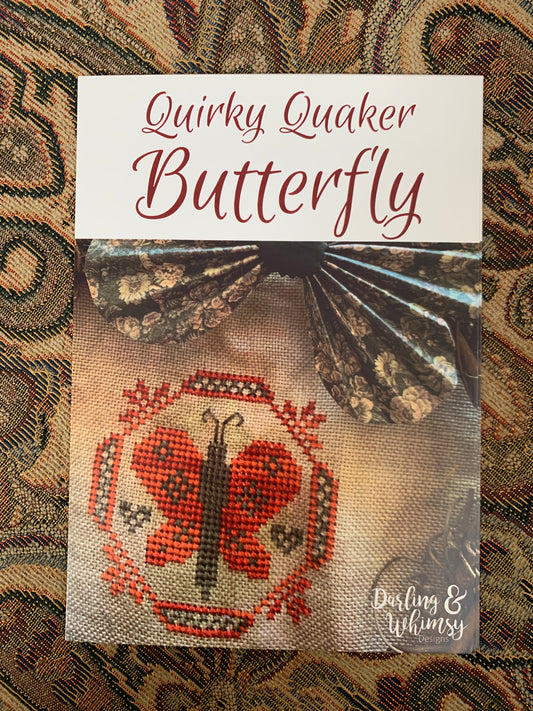 Quirky Quaker Butterfly - Darling & Whimsy Designs