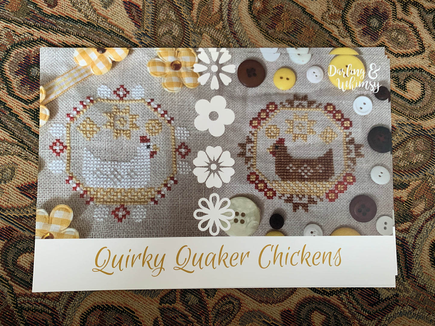 Quirky Quaker Chickens - Darling & Whimsy Designs