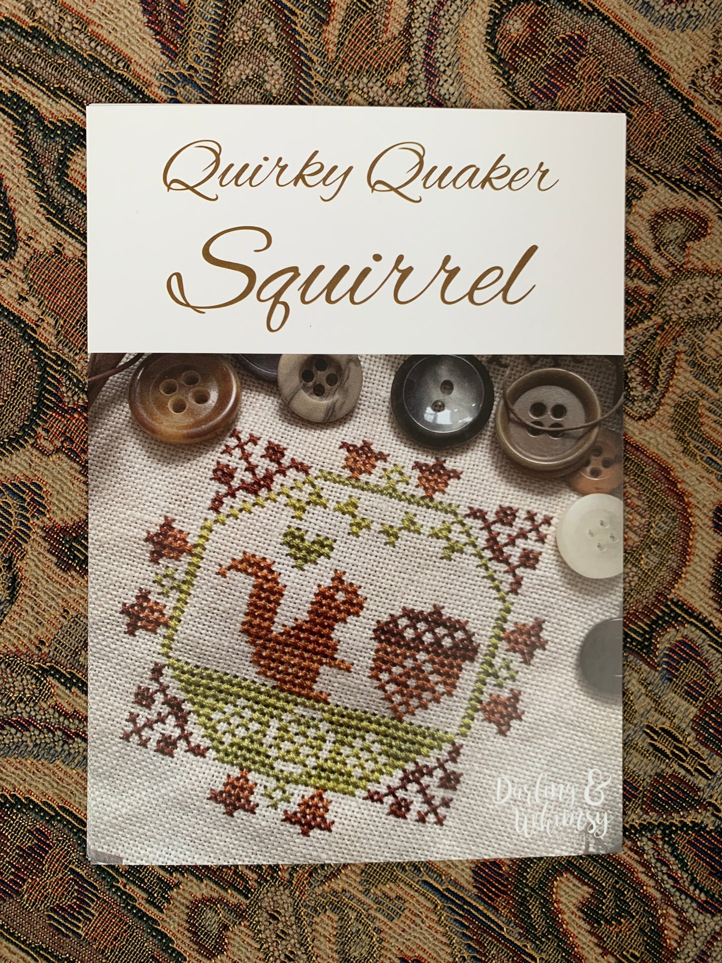 Quirky Quaker Squirrel - Darling & Whimsy Designs