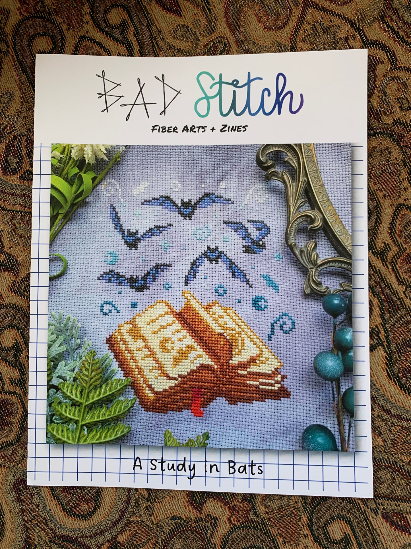 A Study in Bats pattern - BAD Stitch