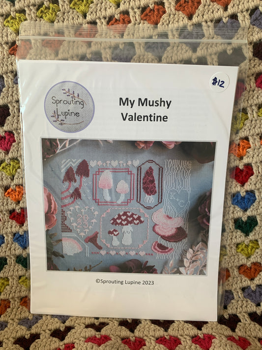 My Mushy Valentine pattern - Sprouting Lupine