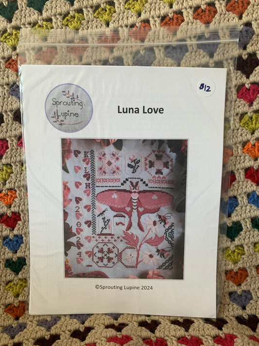 Luna Love pattern - Sprouting Lupine