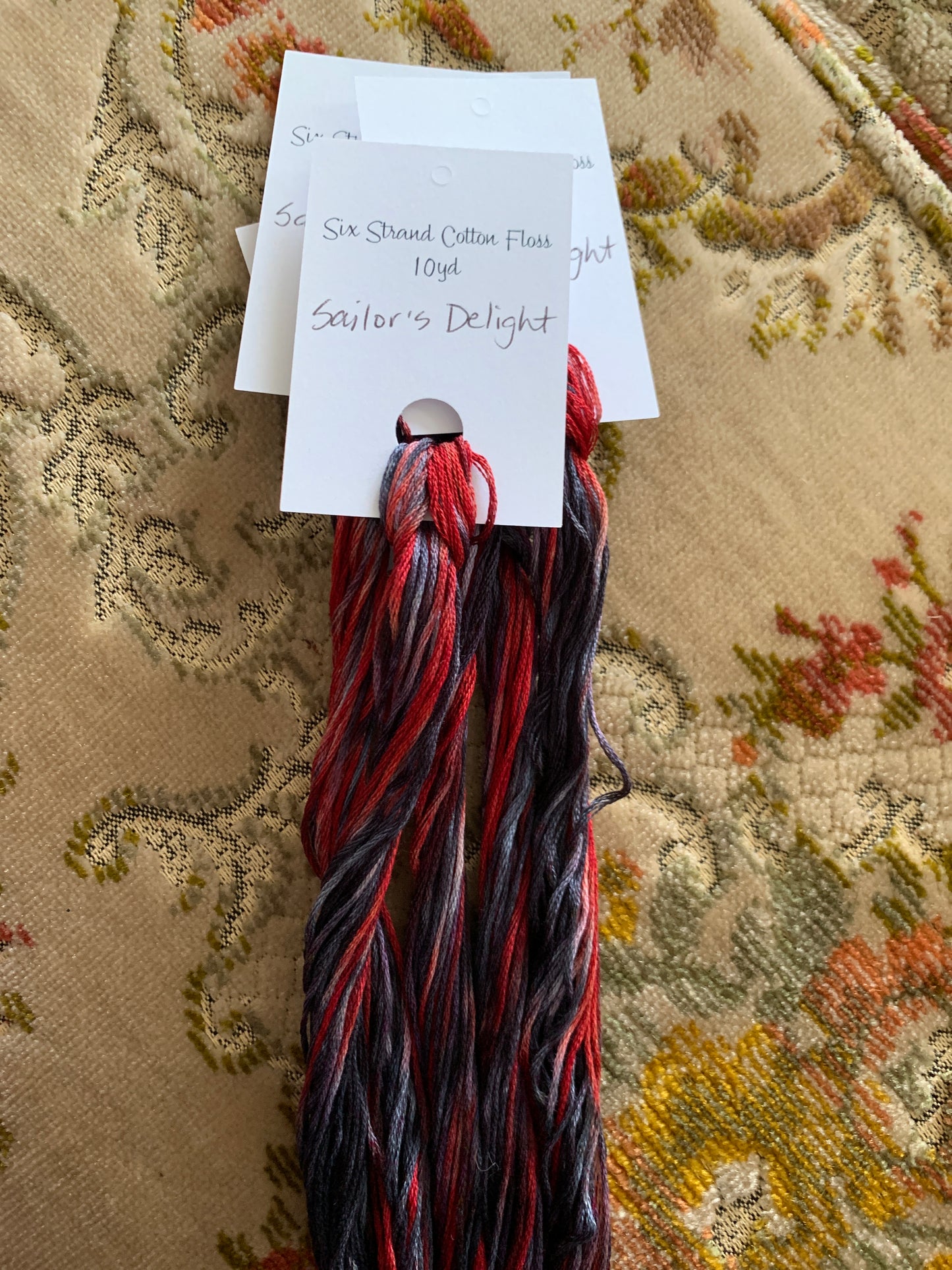 Hand Dyed Floss - Sailor’s Delight