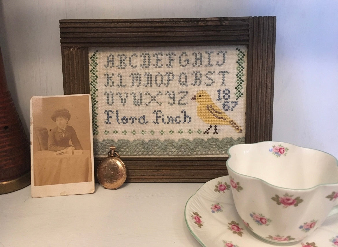 Flora Finch Sampler by Darling & Whimsy Designs