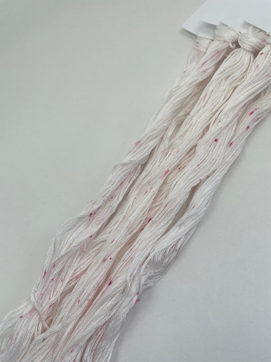 ‘Christmas Quirky Quaker’ Hand Dyed Floss - Peppermint Nobs