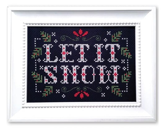 Tiny Modernist's Let it Snow Pattern