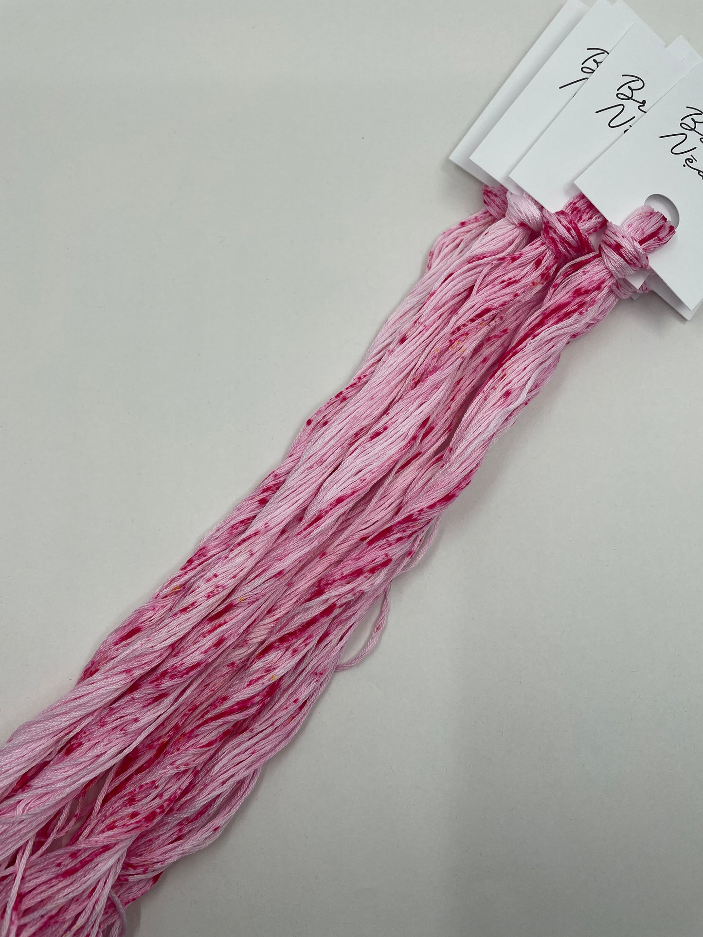 ‘Iron Maiden’ Hand Dyed Floss - Tut,Tut,Tut,Tut,Tut